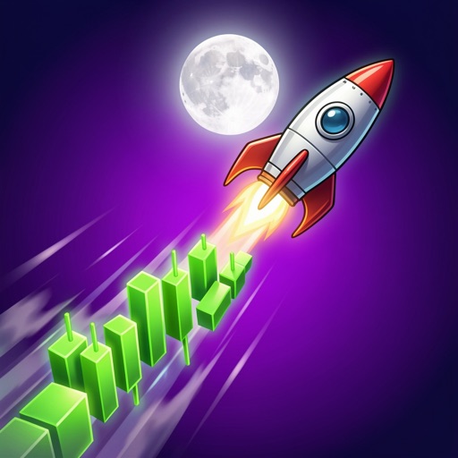 Mock Stock: To the Moon Icon